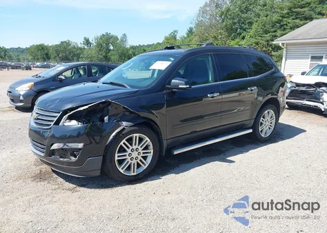 2015 Chevrolet Traverse 1Lt из США, поврежденный, VIN 1GNKVGKD9FJ305655